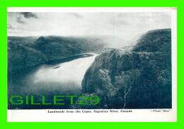 SAGUENAY, QUÉBEC - LANDWARDS FROM THE CAPES, SAGUENAY RIVER - PHOTO RICE - PUB. BY FEDERATED PRESS LTD - WRITTEN - - Saguenay