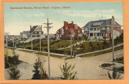 Calgary Alta Mount Royal 1910 Postcard - Calgary