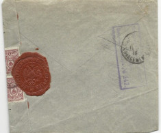 RUSSIE - 1915 - ENVELOPPE CHARGEE Avec CENSURE De PETROGRAD Pour PARIS - Briefe U. Dokumente