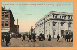 Calgary Alta 1st St 1910 Postcard - Calgary