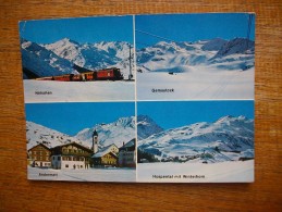 Andermatt Mit Nätschen Und Gemsstock , Hospental Mit Winterhorn , Multi-vues - Hospental