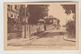 CPSM SAINT BRICE SOUS FORET (Val D'Oise) - Avenue De La Sapinière - Saint-Brice-sous-Forêt