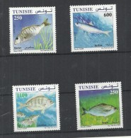 2012-Tunisia/Fishes Of Tunisia/4 Stamps Complete Set,MNH*** - Fishes