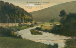 DE BAD LAASPHE / Sassmannshausen Bei Laasphe Lahnpartie / CARTE COULEUR - Bad Laasphe