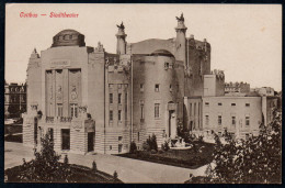 5118 - Alte Ansichtskarte - Stadttheater Cottbus - Hermann Seibt Meißen - 1918 - Cottbus