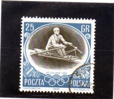 B - 1956 Polonia - Olimpiadi Di Melbourne - Rowing