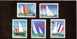 B - 1954 Polonia - Campionati Mondiali Di Vela - Sailing