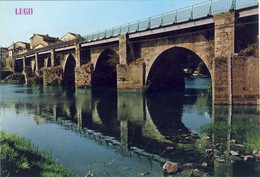 LUGO, Puente Sobre El Rio Miño, 2 Scans - Lugo