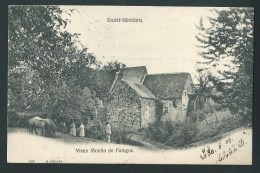 Saint-Séverin. Vieux Moulin De Falogne. Superbe!   2 Scans. - Nandrin