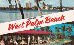 Florida Greetings From West Palm Beach - West Palm Beach