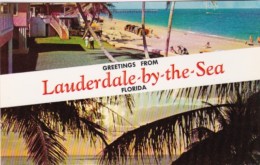 Florida Greetings From Lauderdale-By-The-Sea - Fort Lauderdale