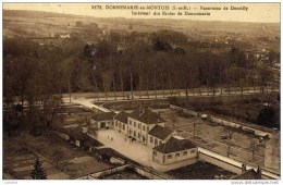 77 - DONNEMARIE-DONTILLY - Panorama De Dontilly - Intérieur Des Écoles De Donnemarie - Donnemarie Dontilly