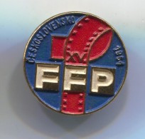 XV. FESTIVAL 1964. FFP, Movie, Cinema, Cinematic Art, Film, Vintage Pin Badge - Cinéma