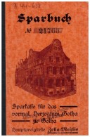 Sparbuch Der Sparkasse Zella-Mehlis , 1938-1945 , Gerda Ritz , Bank , Gotha !!! - Zella-Mehlis