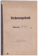 Sparbuch Der Sparkasse Waldheim , 1943-1945 , Johann Schiemann , Ziegenbalg , Ungethüm ,  Bank !!! - Waldheim