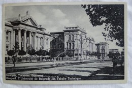 Serbia Beograd Technical University 1938  A 110 - Serbie