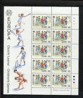 IERLAND MNH *** YVERT 682 683 EUROPA CHILDREN GAMES - Blokken & Velletjes