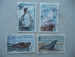 TAAF Franz Antarktis 19 - 22 Canc - Used Stamps