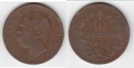 **** ITALIE - ITALIA - 10 CENTESIMI 1894 ROMA - UMBERTO I **** EN ACHAT IMMEDIAT !!! - 1878-1900 : Umberto I.