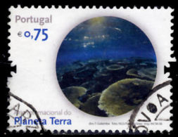 !										■■■■■ds■■ Portugal 2008 AF#3666ø Planet Earth Nice Stamp VFU (k0009) - Usati