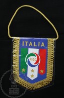 Sport Advertising FIGC - Federazione Italiana Giuoco Calcio- Football Pennant/ Flag/ Fanion - Abbigliamento, Souvenirs & Varie