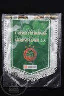 Sport Advertising  Cloth Pennant/ Flag/ Fanion Of Panathinaikos Athens Basketball Team - Habillement, Souvenirs & Autres