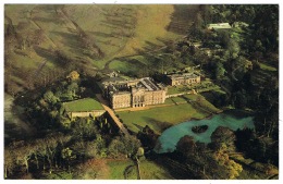 RB 1104 - Aerial View Postcard - Lyme Hall Near Disley Cheshire - Sonstige & Ohne Zuordnung