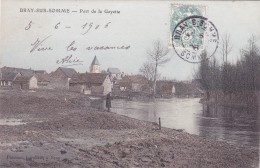 CPA 80 @ BRAY Sur SOMME @ Port De La Gayette En 1906 - Bray Sur Somme