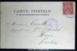 Martinique: Carte Postal Les Trois Ilets, Obl. - Covers & Documents