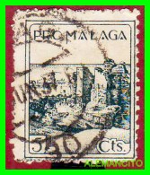 ESPAÑA  PRO MALAGA   ( EUROPA )   SELLO  5 Ctms. AÑO 1935 - Post-fiscaal