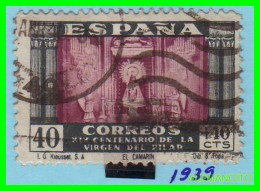 ESPAÑA   ( EUROPA )   SELLO  AÑO 1939   VALOR- 40.Ctms. - Fiscal-postal