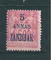 Colonies Francaise  Timbres De Zanzibar  De 1896/1900  N°28  Neuf * Cote 55€ - Nuovi