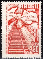 BRAZIL # 888   RAILROAD  -  1958 - Ongebruikt