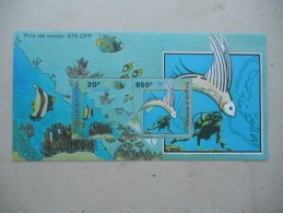 Y235 Wallis Und Futuna - Block 8 Mnh - Fisch Koralle - Blokken & Velletjes