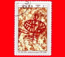 Nuovo - CUBA - 1970 - 30 Anni Di Speleologia - Arte Murale E Pittura Rupestre - Grotta Di Ambrosio - 1 - Nuevos