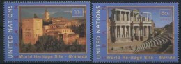 2000 Nazioni Unite New York, Patrimonio Mondiale Spagna , Serie Completa Nuova (**) - Unused Stamps