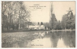 95 - VAUREAL - Inondations De Janvier 1910 - Le Château - Edition Victor Maître - Vauréal