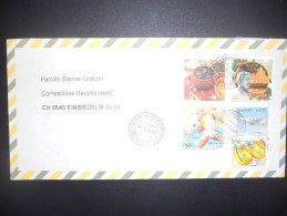 Bresil , Lettre De Sao-paulo 1999 Pour Einsiedeln - Cartas & Documentos