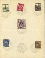 05632 -   Luxembourg  :   Mi  417-22  (o)  Sur Document Premier Jour - Covers & Documents