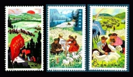 Chine China 1978 Yvert  2167/2169 ** Agronomie Animale Ref T27 - Chevaux Moutons Horses Sheep - Unused Stamps