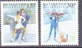 1998. Kazakhstan, Olympoic Games Nagano, 2v,  Mint/** - Kazakistan