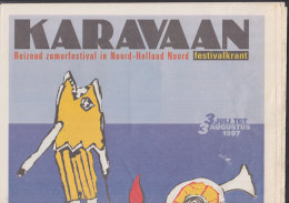 KARAVAAN, Festivalzeitung Des Zomerfestival In Nord-Holland Nord 1997 - Reizen En Ontspanning