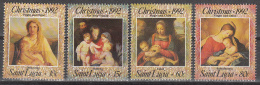 St Lucia    Scott No.  997-1000     Mnh   Year  1992 - Ste Lucie (...-1978)