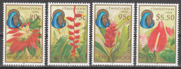 St Lucia    Scott No.  1010-13    Mnh   Year  1994 - St.Lucia (...-1978)