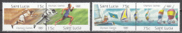 St Lucia    Scott No.  1042-43    Mnh   Year  1996 - Ste Lucie (...-1978)