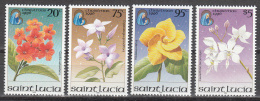 St Lucia    Scott No.  1061-64    Mnh   Year  1996 - Ste Lucie (...-1978)