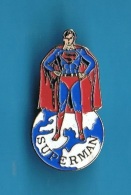 1 PIN'S  //  ** SUPERMAN ** CLARK KENT ** . (G.L.) - Cinéma