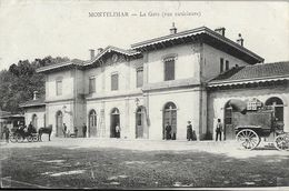 Montélimar - La Gare (vue Extérieure) - Attelages - Papeterie Chapuis - Montelimar