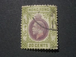 HONG KONG  (Colonie  GB )  ( O )  De  1911   "   Edouard  VII   "   N° 96       1 Val. - Gebraucht