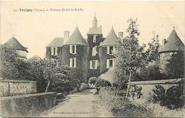 - Departs Div. -ref-HH741 - Yonne - Treigny - Chateau Feodal De Ratilly - Chateaux - Carte Bon Etat - - Treigny